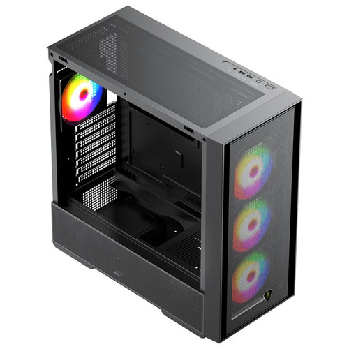 Keep Out Caja M-Atx KO XC-805 MESH ARGB Usb3 Black-IA20 Keep Out Caja M-Atx KO XC-805 MESH ARGB Usb3 Black